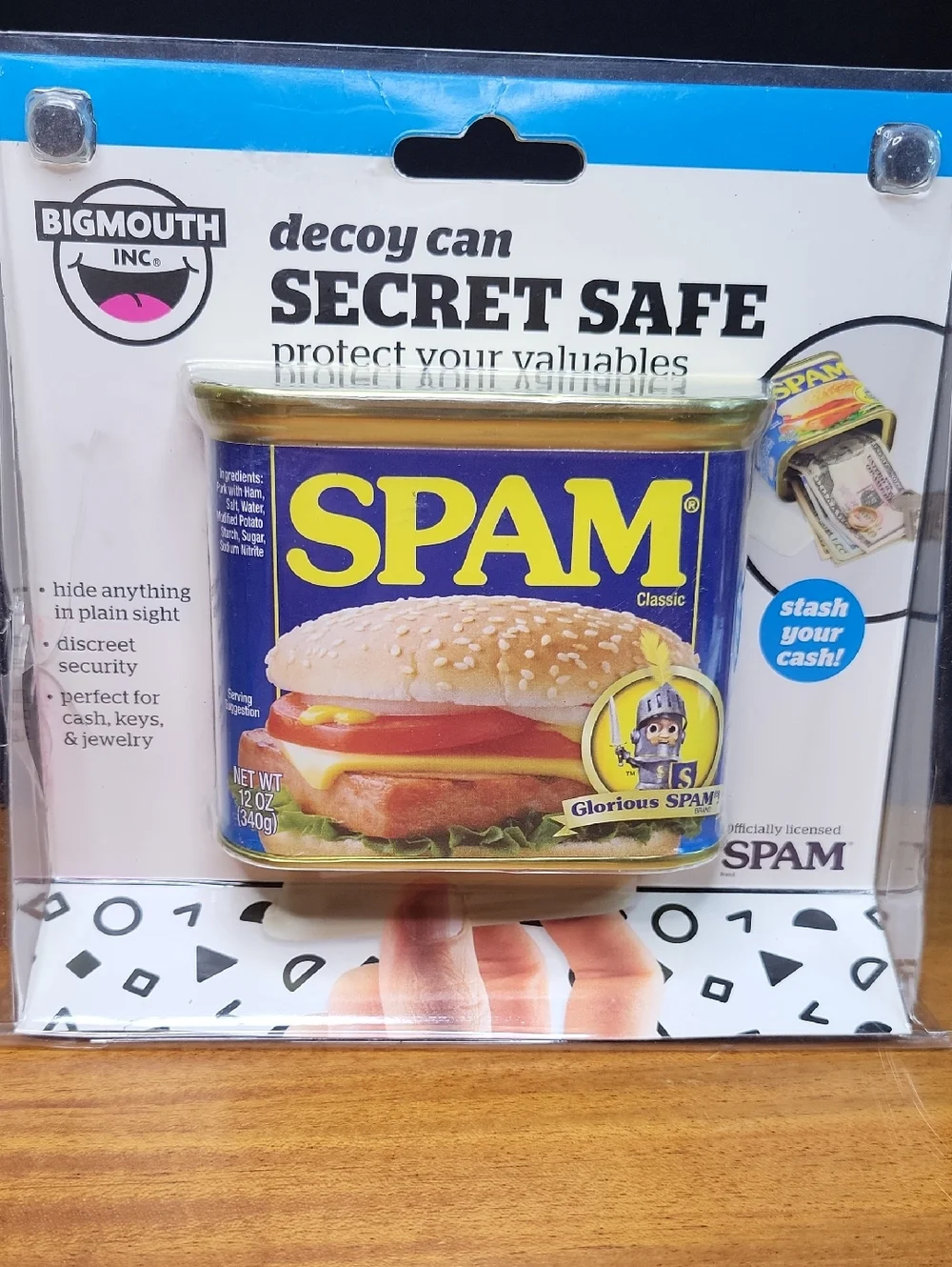 BIGMOUTH SPAM Decoy Can Secret Safe